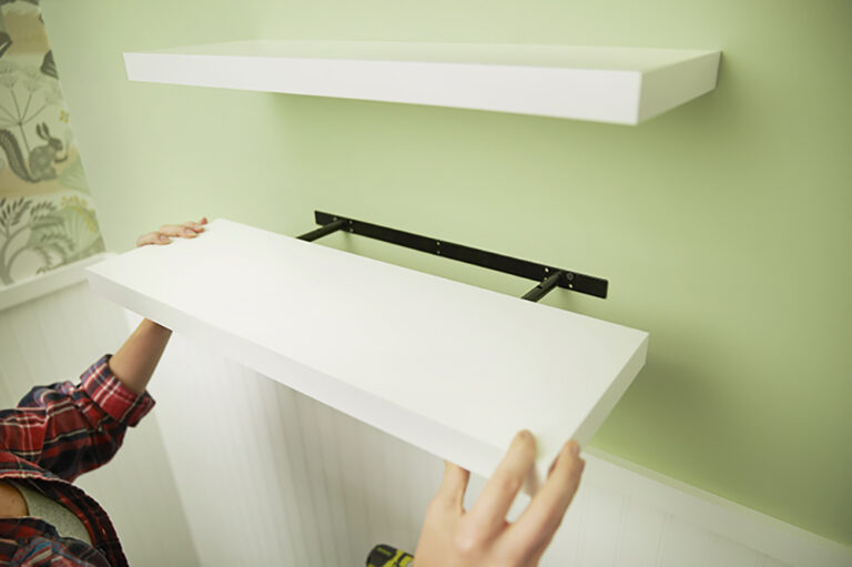 Install Floating Shelves