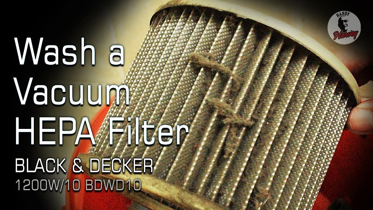 Clean Vacuum Cleaner Filter