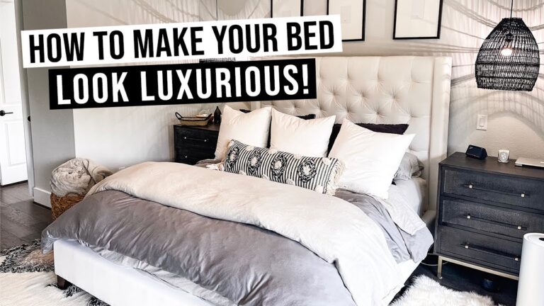 How To Make A Bed Look Like A Hotel