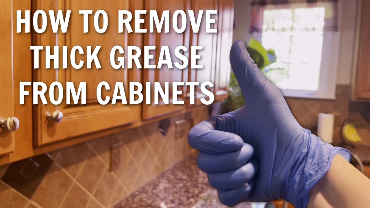 Clean Kitchen Cabinets