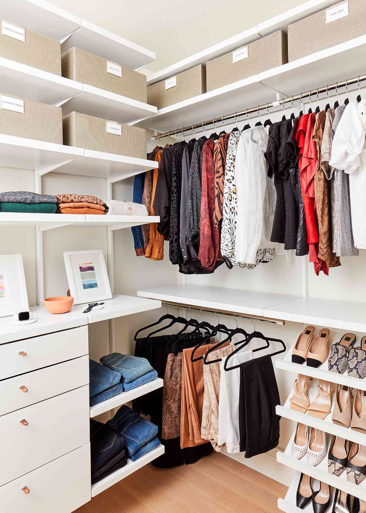 Organize A Bedroom Closet