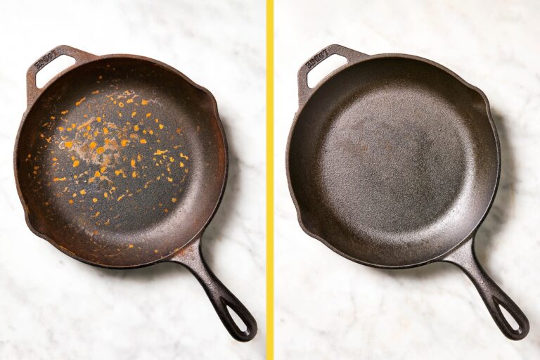 Clean Cast Iron Skillet Rust