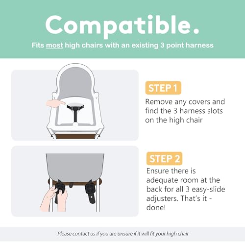 Clean High Chair Straps