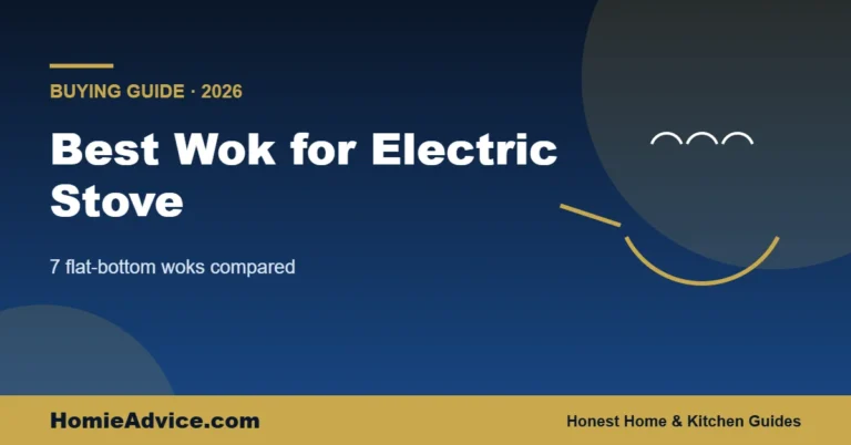 Best wok for electric stove — HomieAdvice guide cover