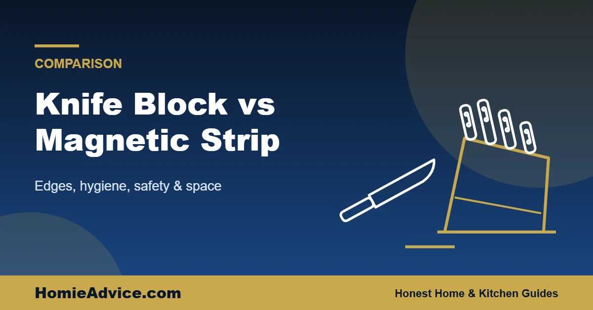 Knife block vs magnetic strip — HomieAdvice guide cover