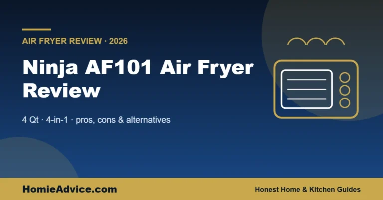 Ninja AF101 air fryer review — HomieAdvice guide cover